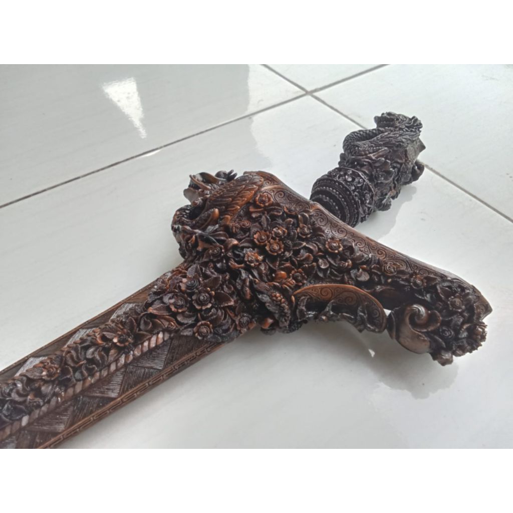 1 SET WARANGKA FULL UKIR BAHAN SERBUK TULANG