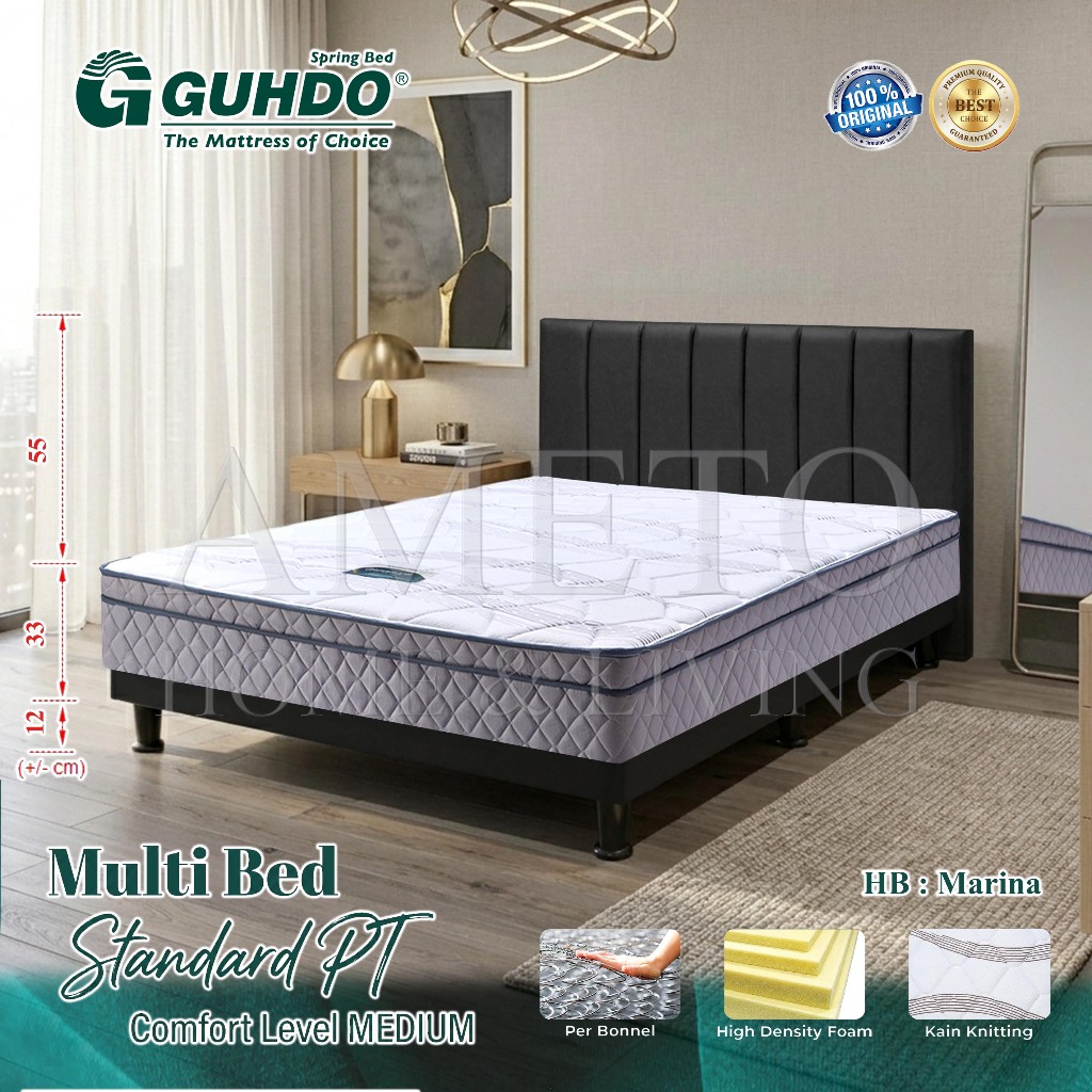 Guhdo Spring bed Multi bed Standard Plush Top Spinal Spring, HB Marina, Tamara 090 100 120 140 160 1