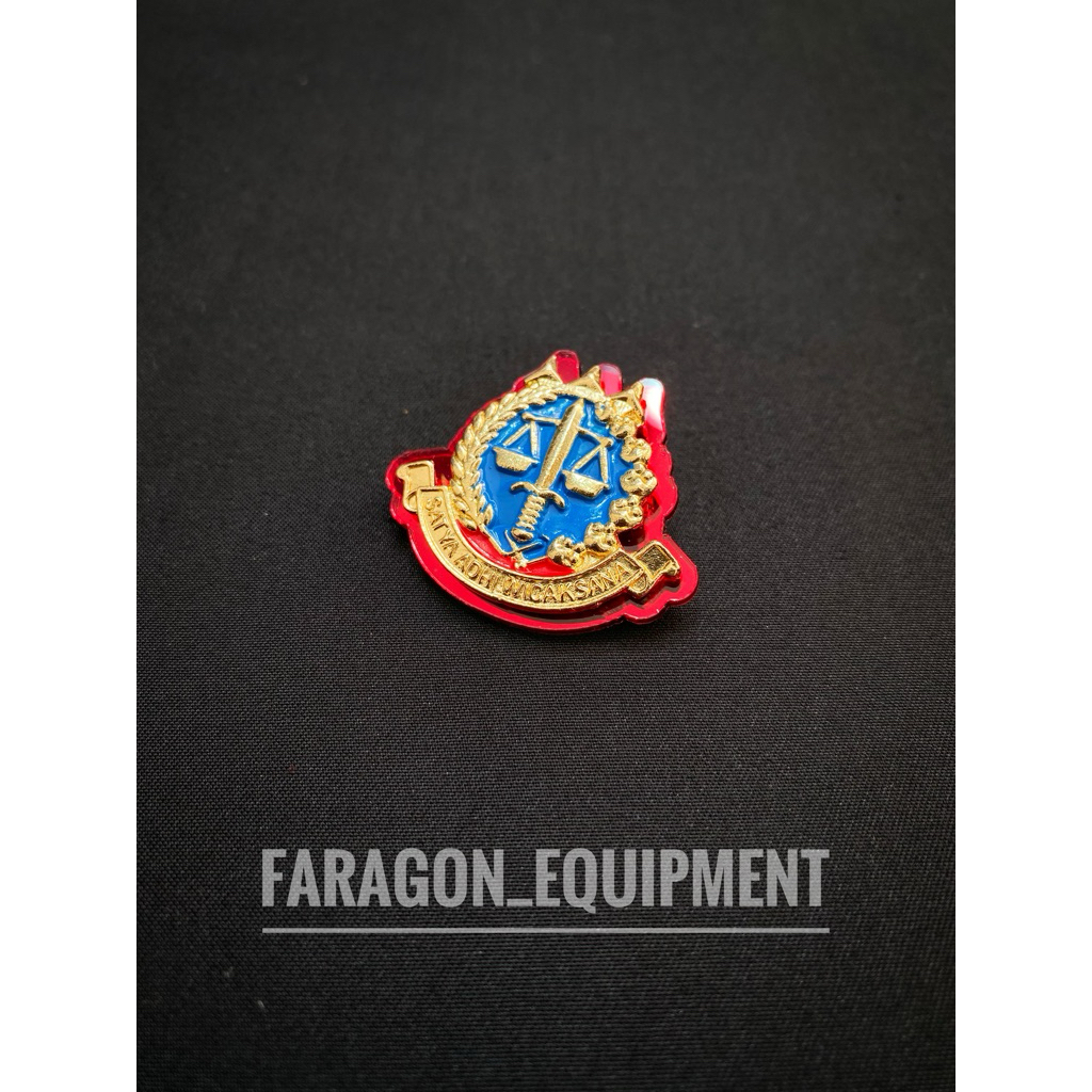 Pin Safari Eselon V Kejaksaan | Brevet Safari Eselon V Kejaksaan Premium Quality | Brivet Kejaksaan 