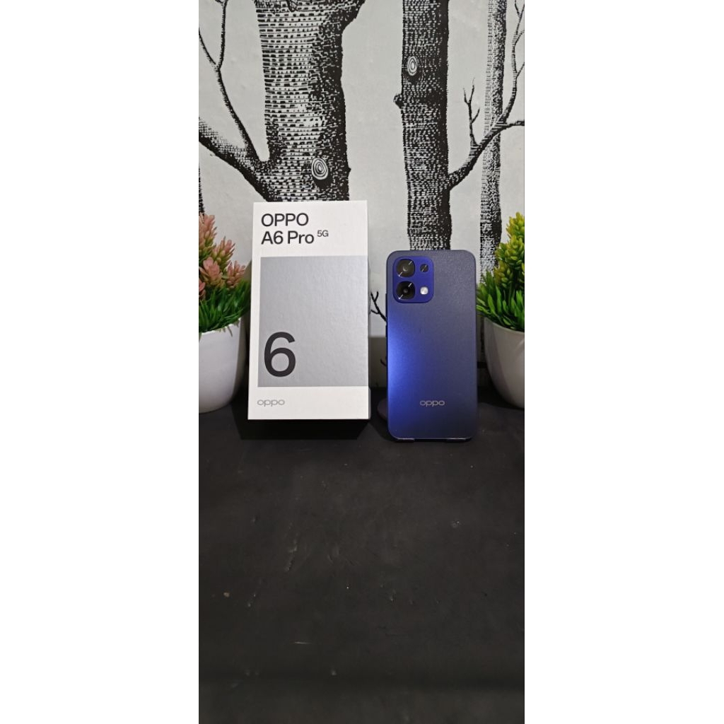 oppo a6 pro 5g 8/256 second garansi resmi indonesia