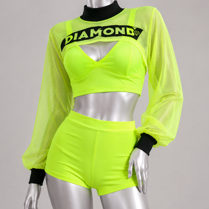 kostum hiphop dance wanita korea kpop modern