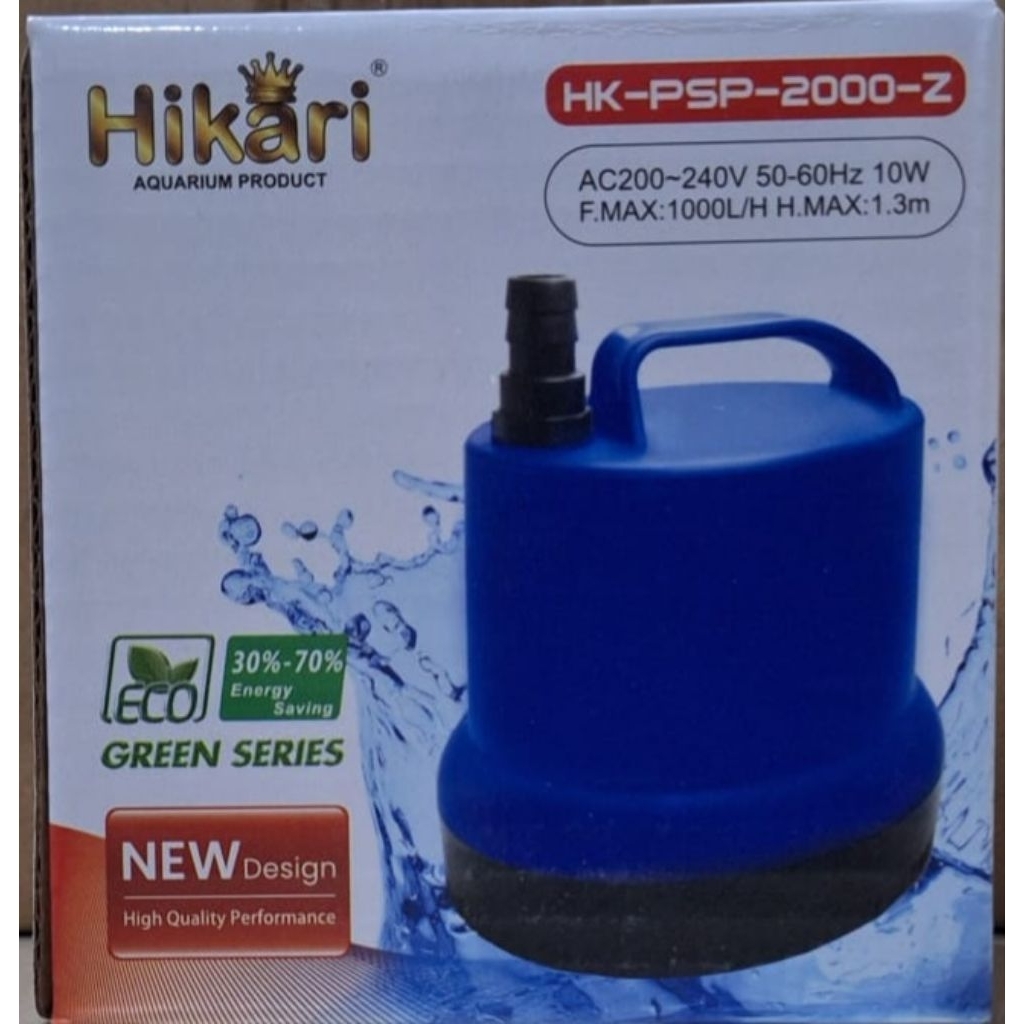 MESIN POMPA AQUARIUM HIKARI PSP 2000Z POWER HEAD MESIN POMPA IKAN HIAS HEMAT DAYA MESIN BAGUS