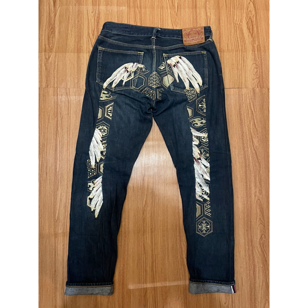 Jeans Evisu Big logo original payment carousell