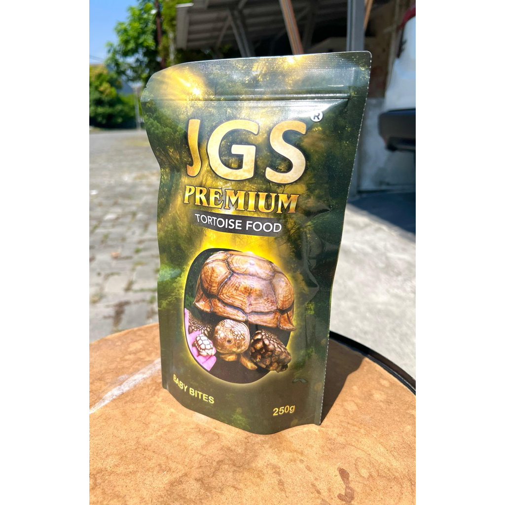 JGS Premium BABY BITES 250gr - Makanan Kura-kura Berkualitas Tinggi untuk Kura-kura Bayi