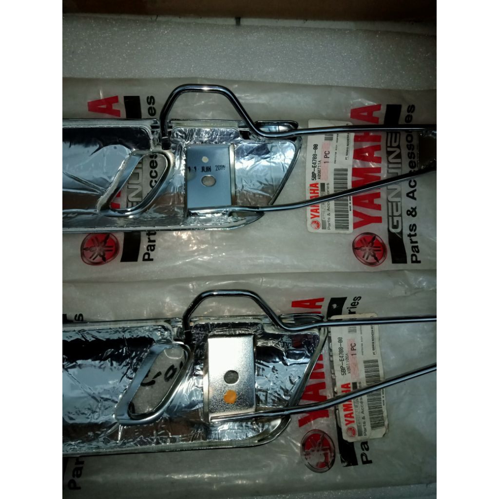 tameng knalpot yamaha scorpio original