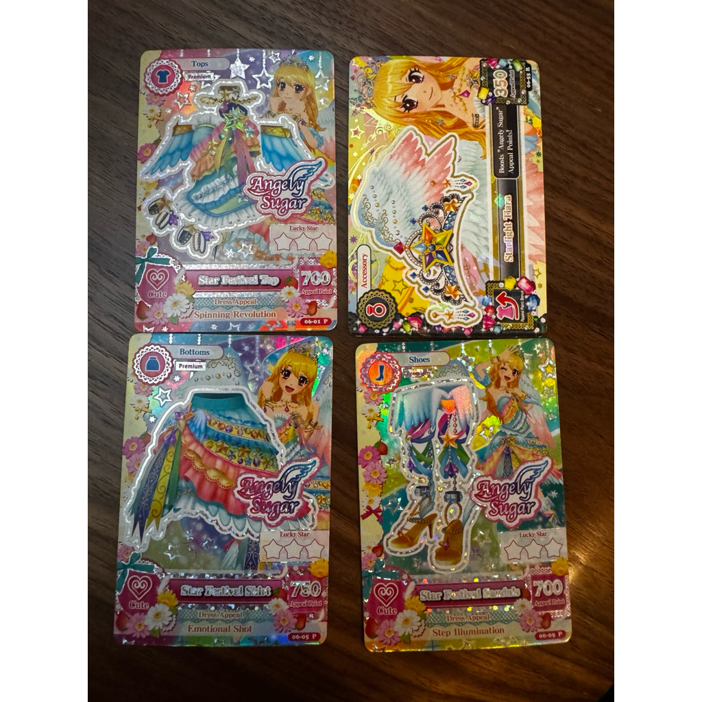 Kartu Aikatsu Original Premium Rare G1 - Star Festival Card (Ichigo Hoshimiya Angely Sugar PR 2013)