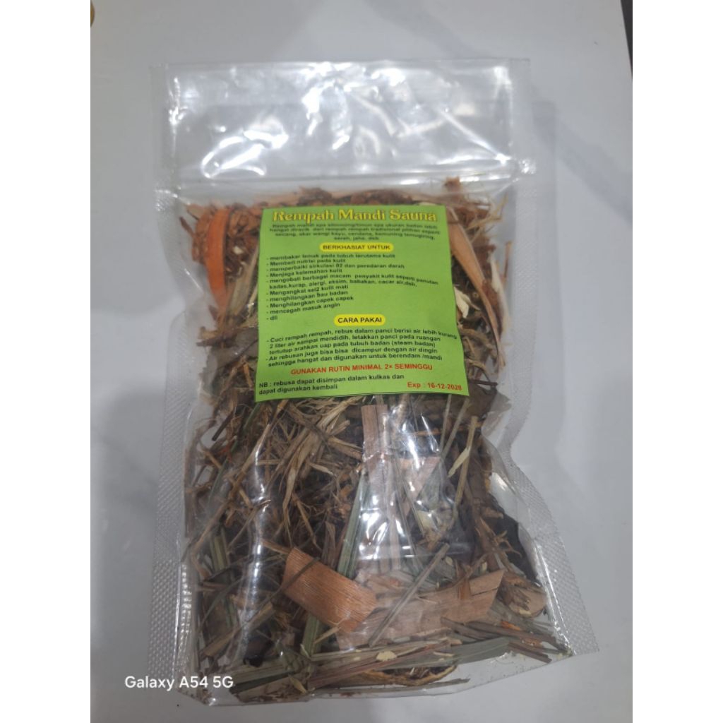 Mandi uap sauna Rempah Timung