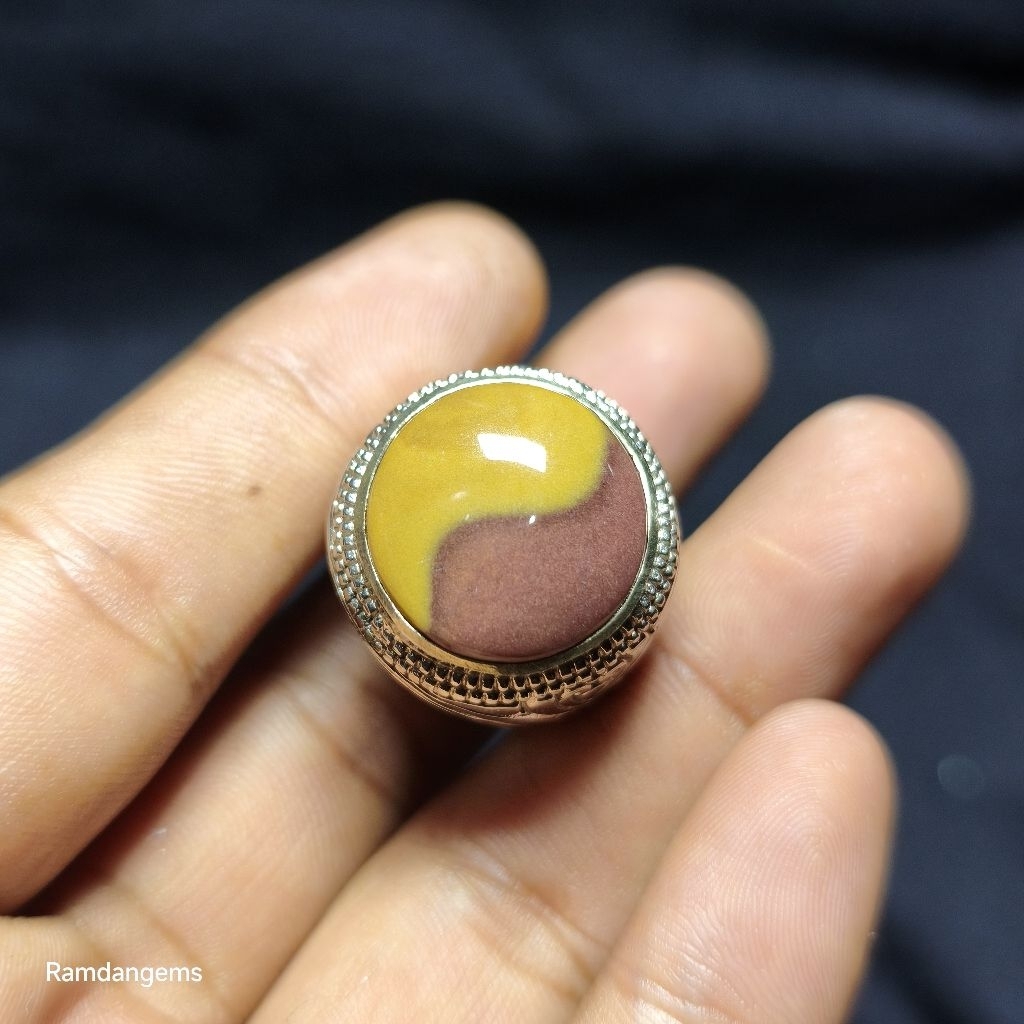 CINCIN BATU AKIK YIN YANG