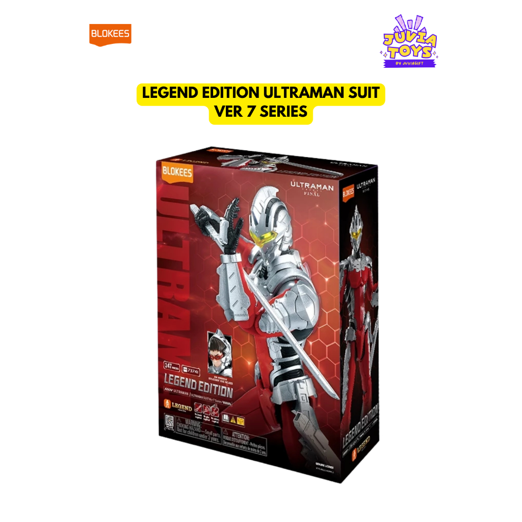 Blokees Legend Edition Ultraman Suit Ver 7 Series / Action Figure Ultraman