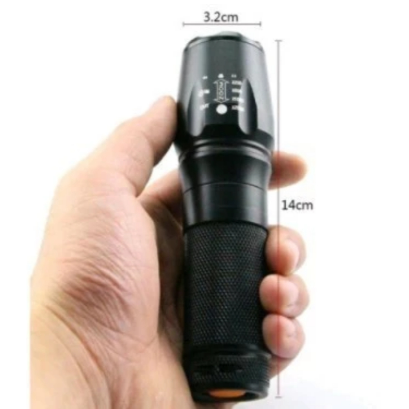 Senter Tangan Jumbo LED XML-L2 ZOOM