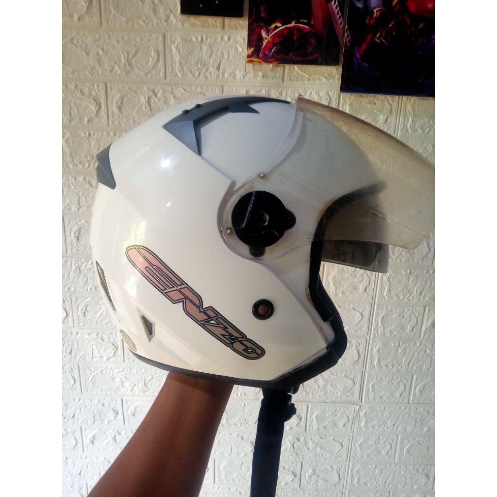 ink Enzo double visor preloved