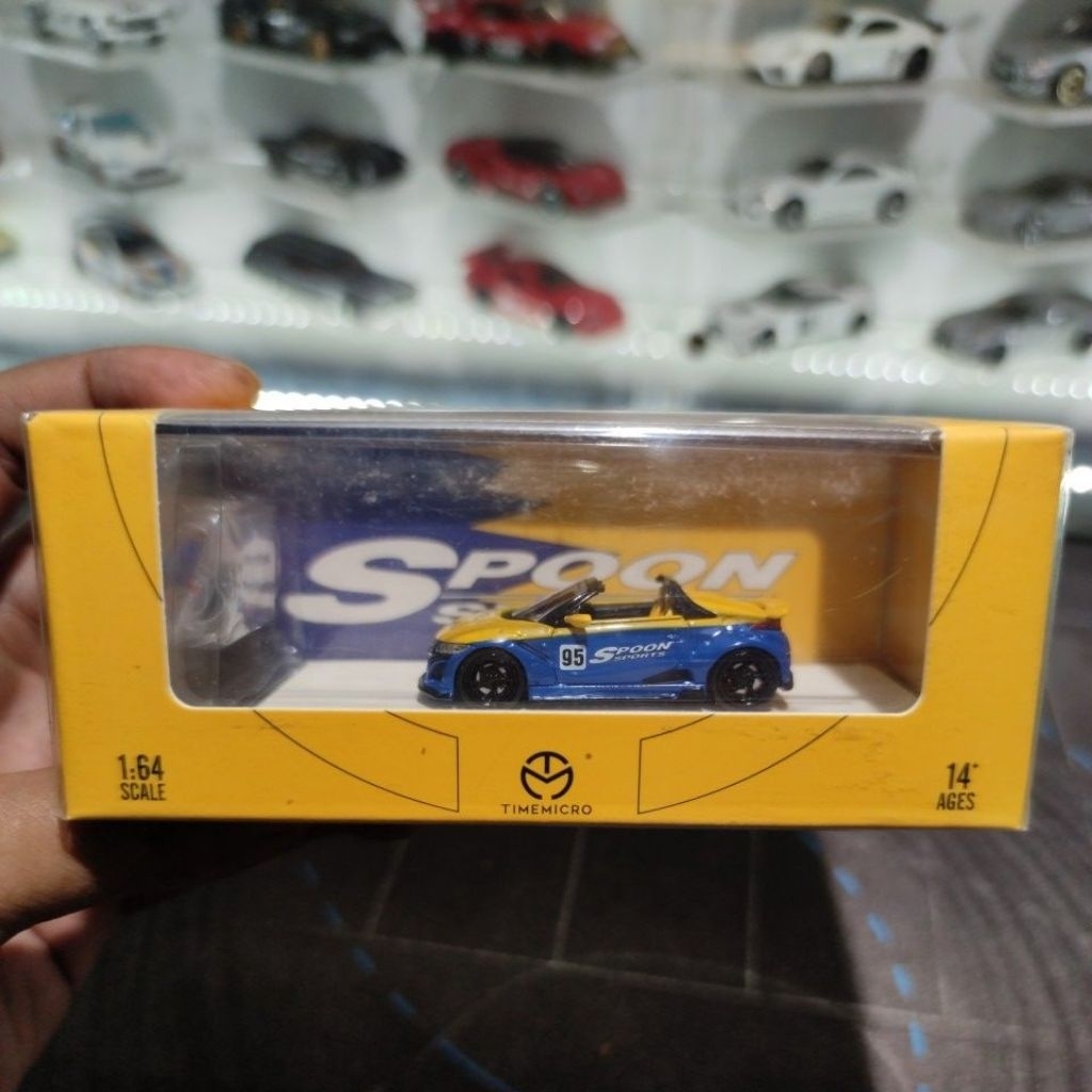 time micro lbwk honda  s660 spoon with figure