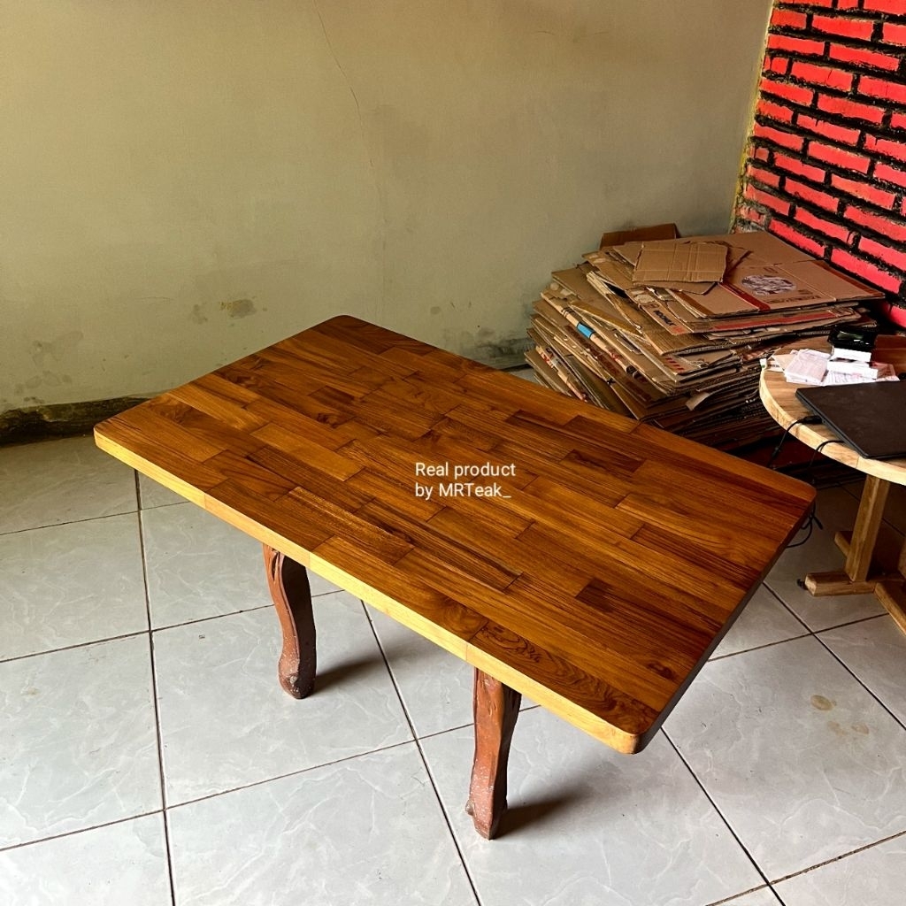 Top meja FJL susun bata Daun meja FJL Top Table FJL top meja laminasi daun meja laminasi