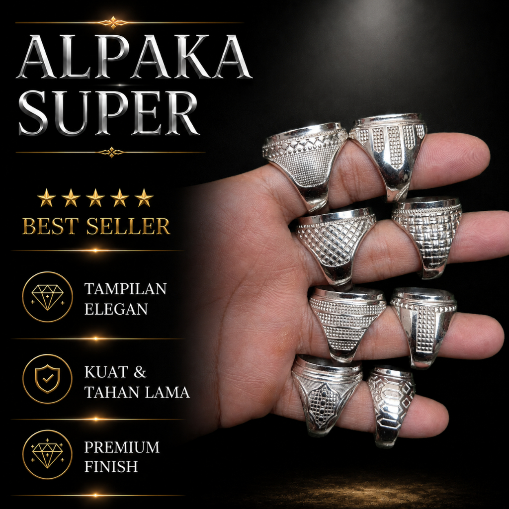 GROSIR RING/EMBAN/CINCIN ALPAKA SUPER