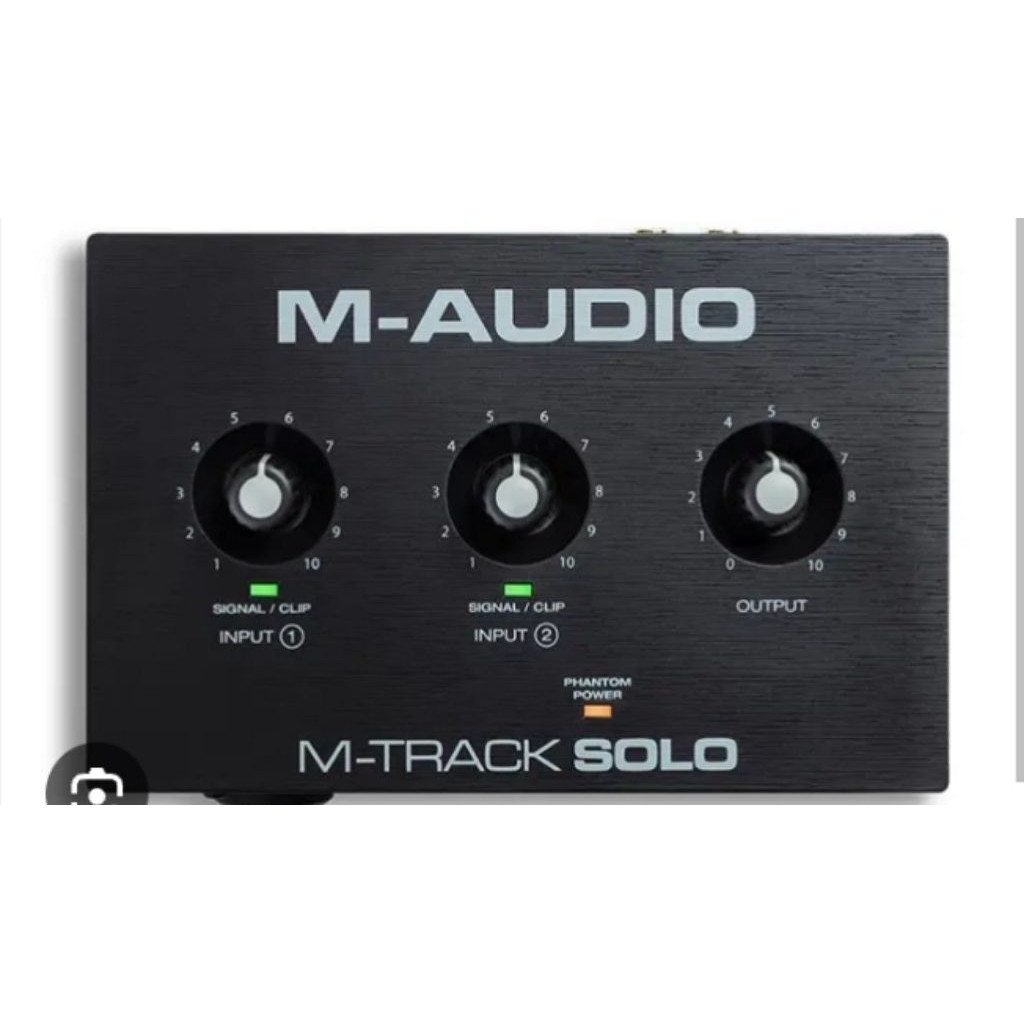 Audio interface M Audio M Track SOLO