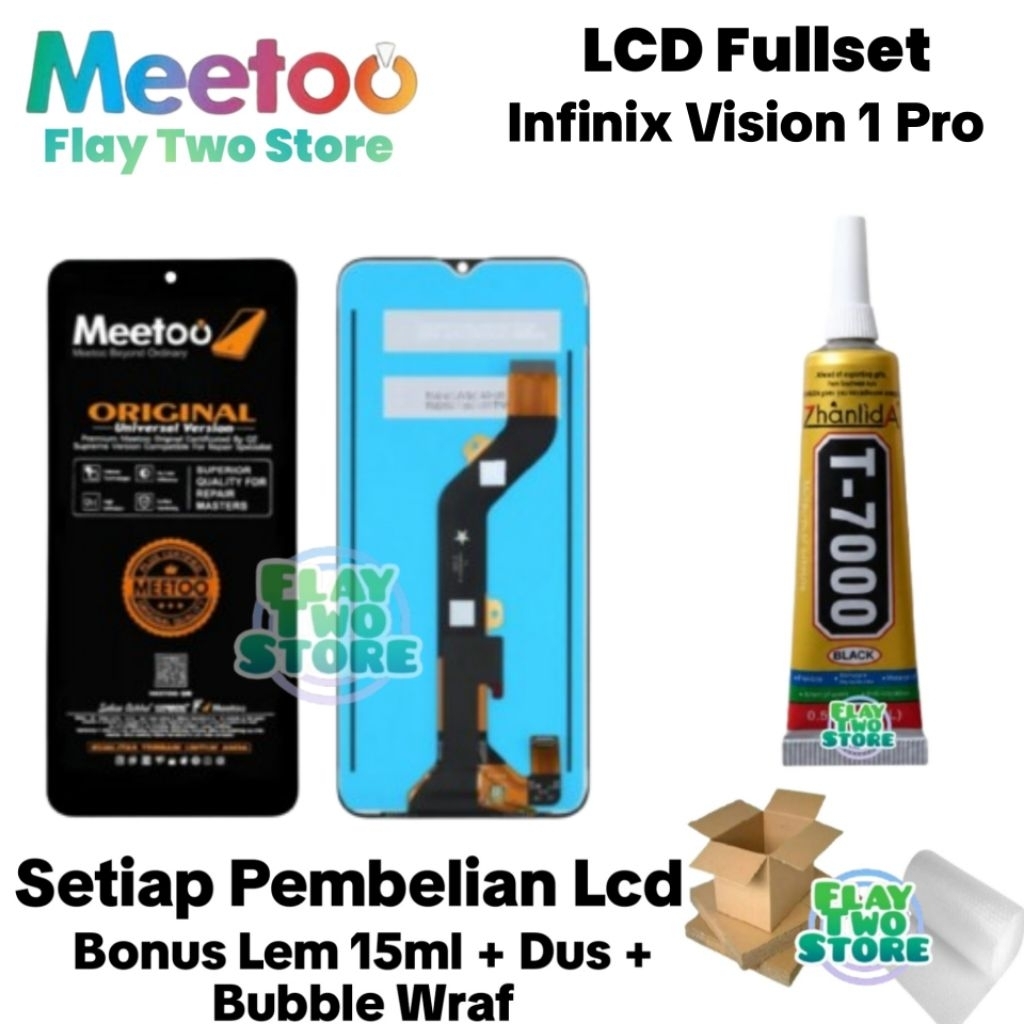 Lcd + Touchscreen Infinix Vision 1 Pro LCD Meetoo Fullset INFINIX VISION 1 PRO