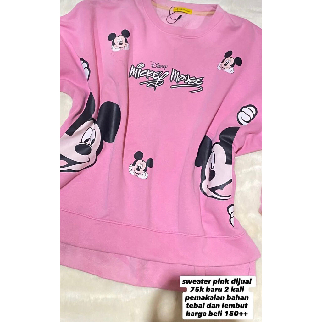 sweater mickey mouse