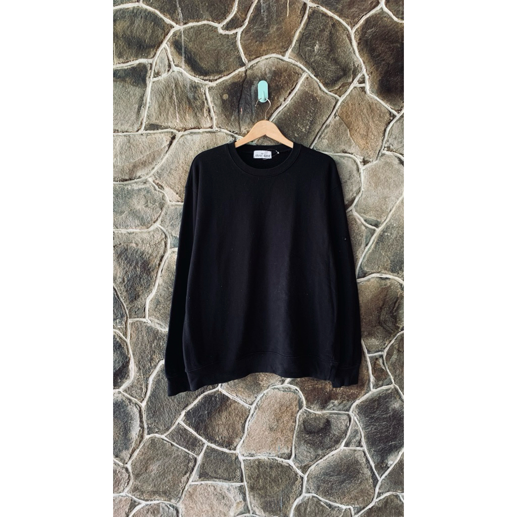 Crewneck Stone Island Patch Black
