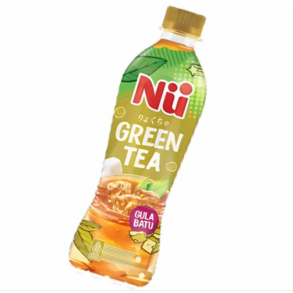 Nu Green Tea Gula Batu/Rock Sugar 330ml