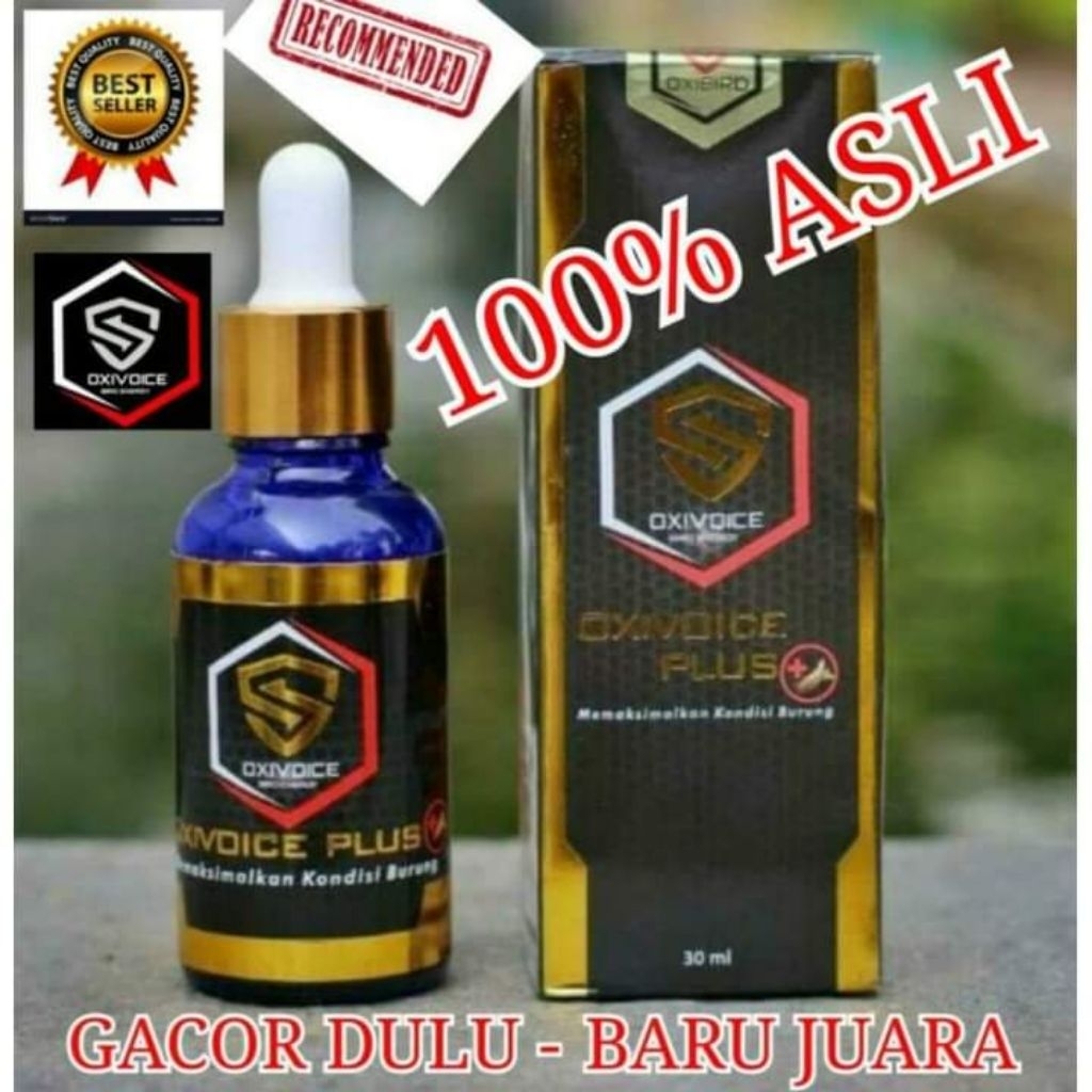 OXIVOICE PLUS/OXIVOICE ORIGINAL/VITAMIN BURUNG GACOR