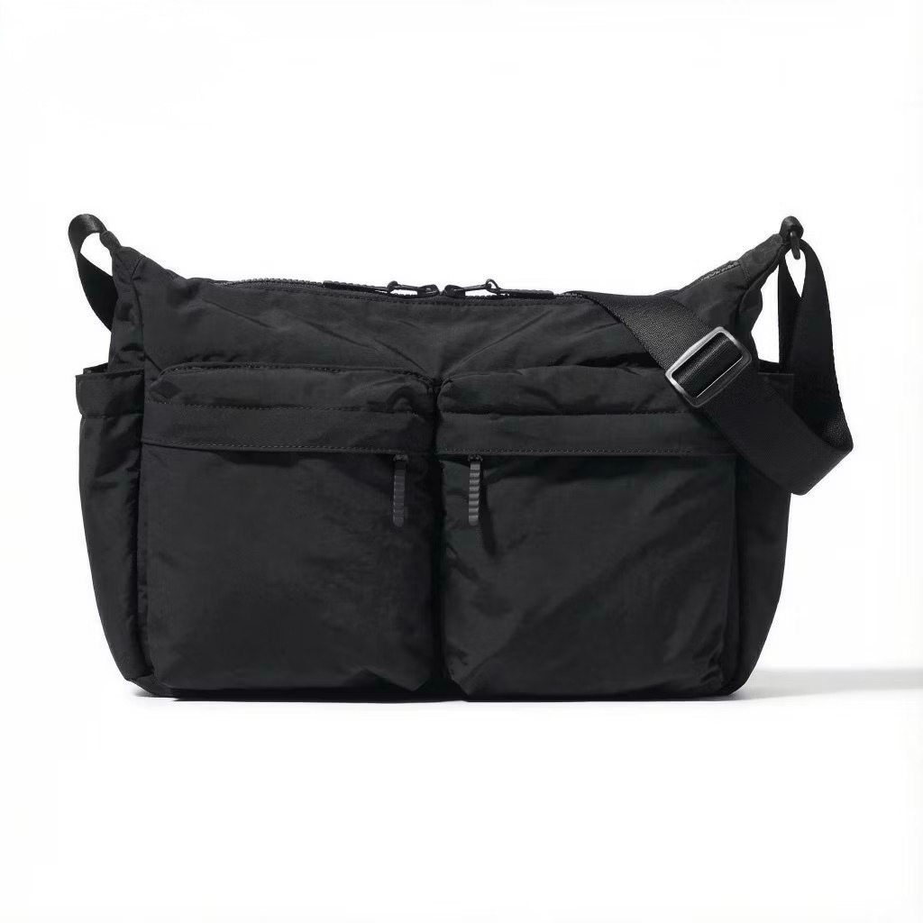 Tas Selempang Uniqlo Wanita Pria Anti Air Sling Bag Premium Nylon Waterproof