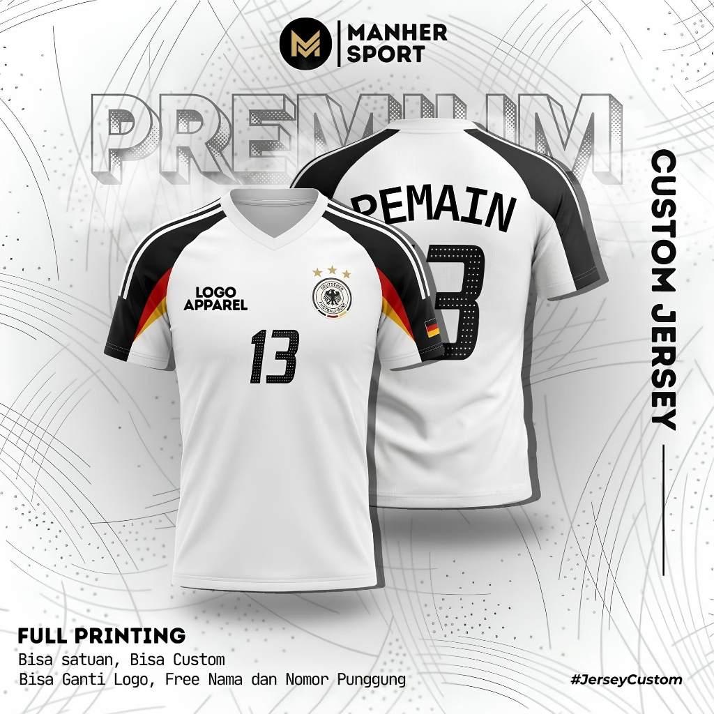 JERSEY JERMAN 2004 FULL PRINTING