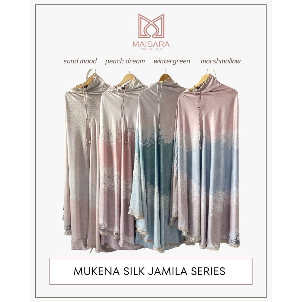 Maisara Silk Jamila Series | Mukena Maisara Jamila