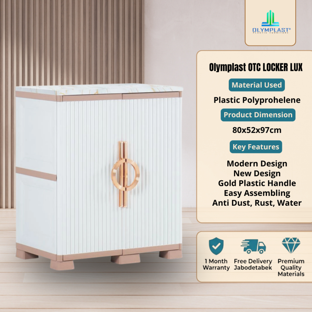 LEMARI PAKAIAN BAYI - LEMARI PLASTIK - OTC LOCKER OLYMPLAST