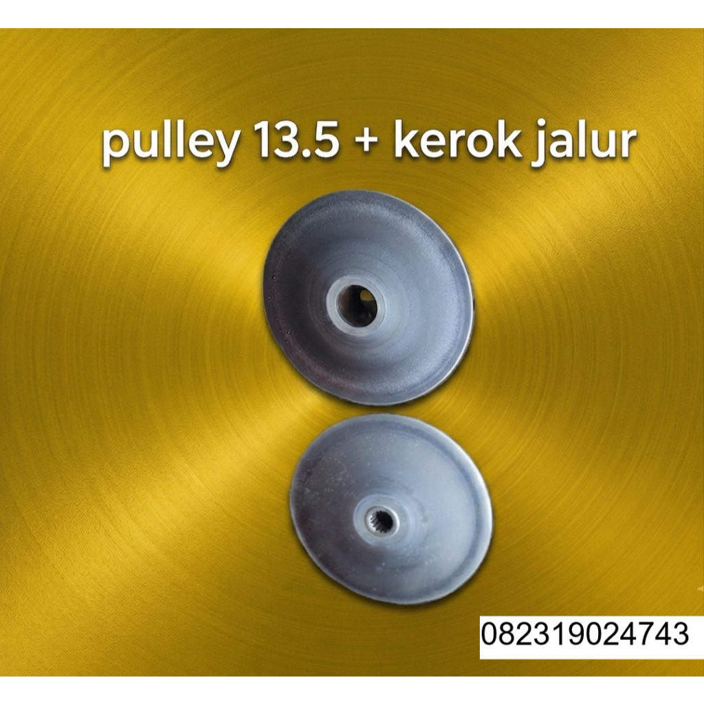 pully pulley kipas bubut derajat 13.5 kerok jalur nmax aerox