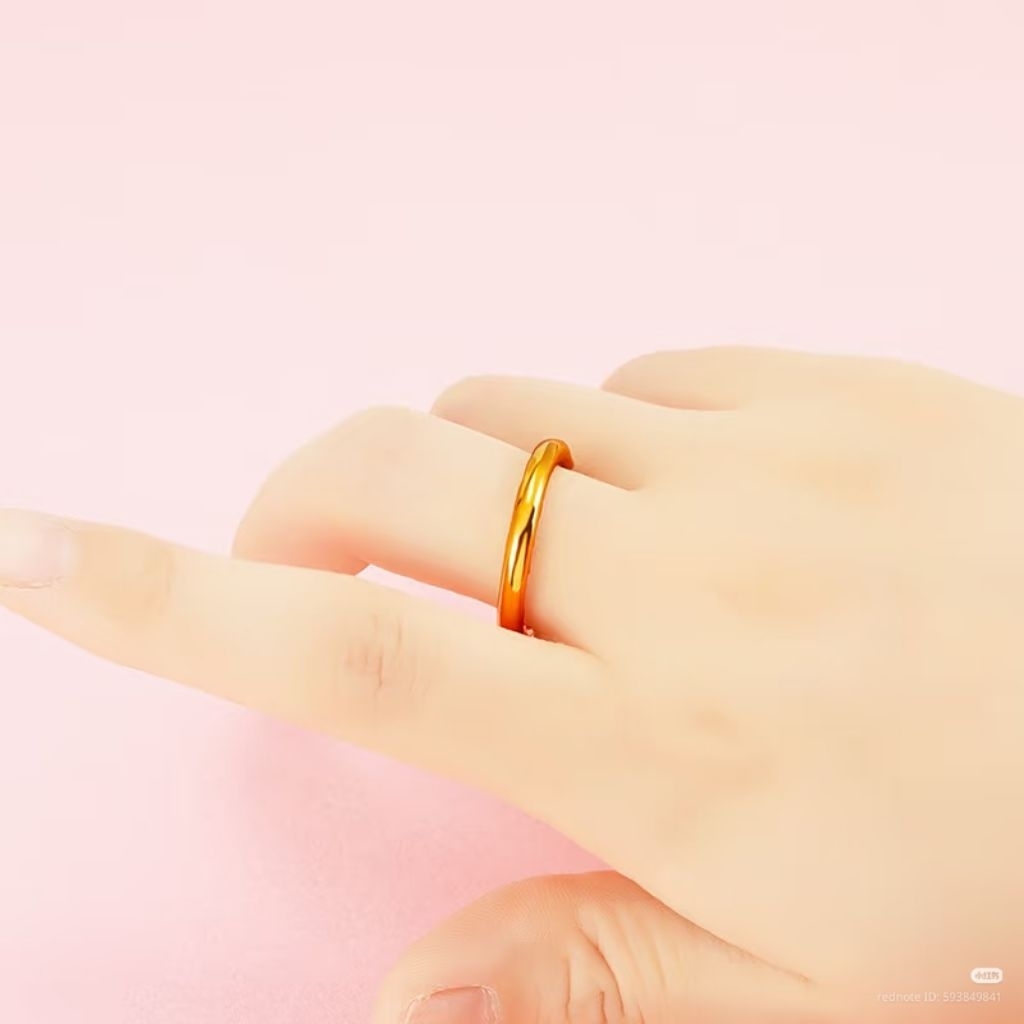 Cincin Ring Polos Titanium 2
