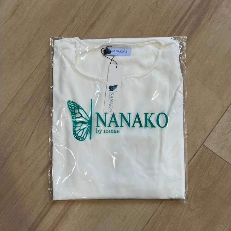 Inner Putih Inner Gamis Tanpa Lengan Nanako by Nanae Size S-XXL Inner Gamis Simple Premium