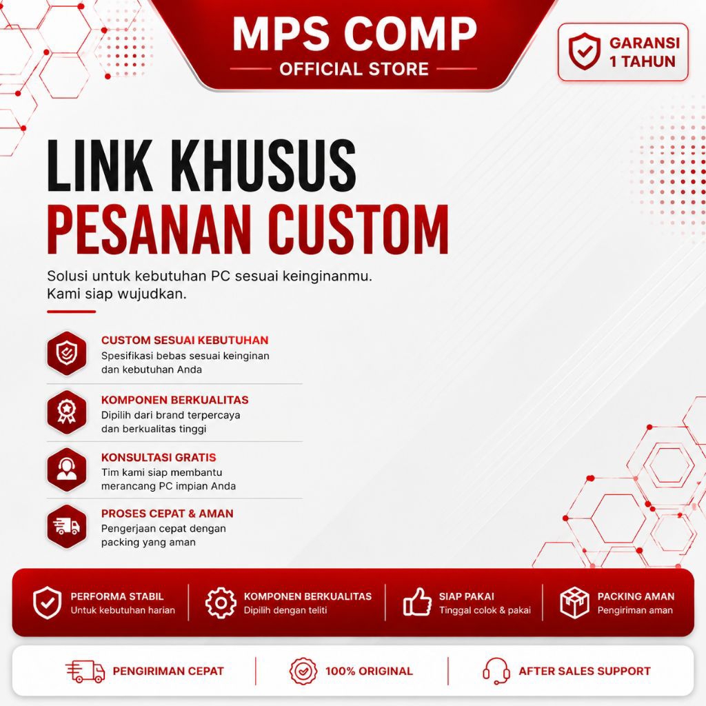 LINK KHUSUS PESENAN CUSTOM RAKITAN PC