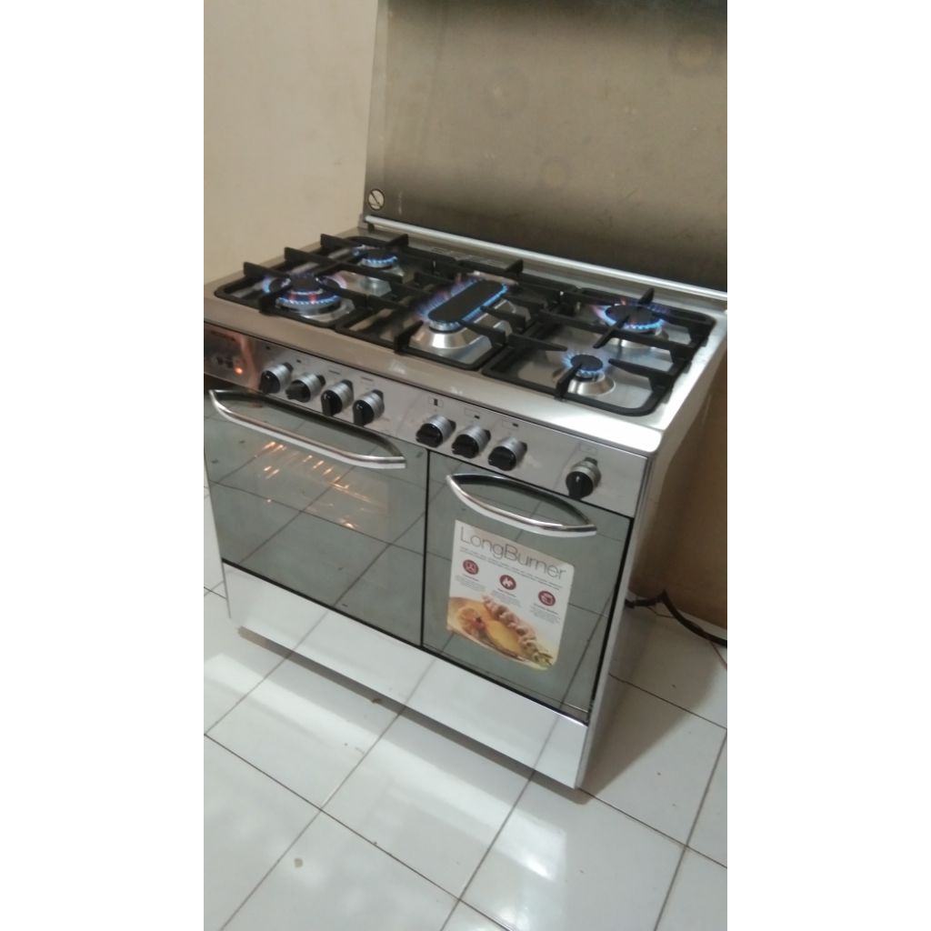 kompor+oven freestanding modena 5 tungku