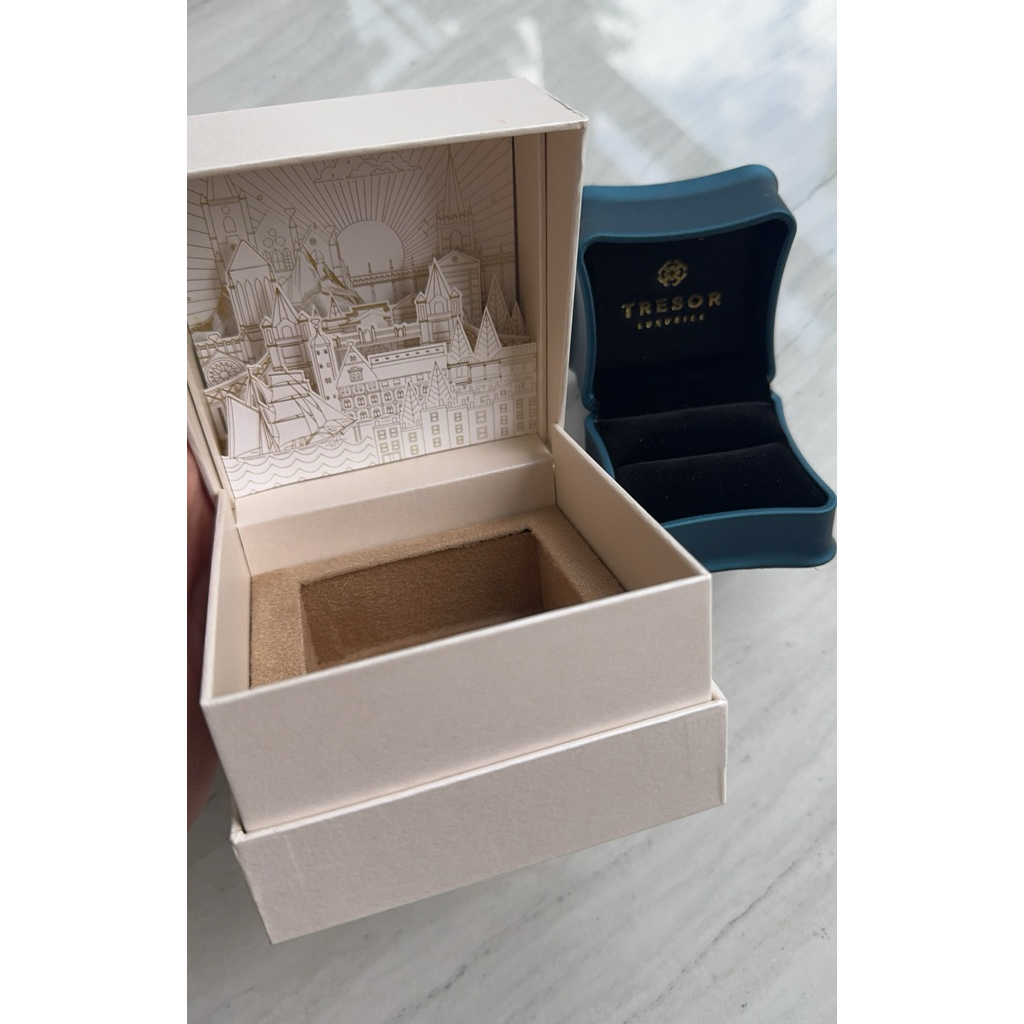 TRESOR box jewelry ring box tiffany&co frank&co the palace Luxmatters