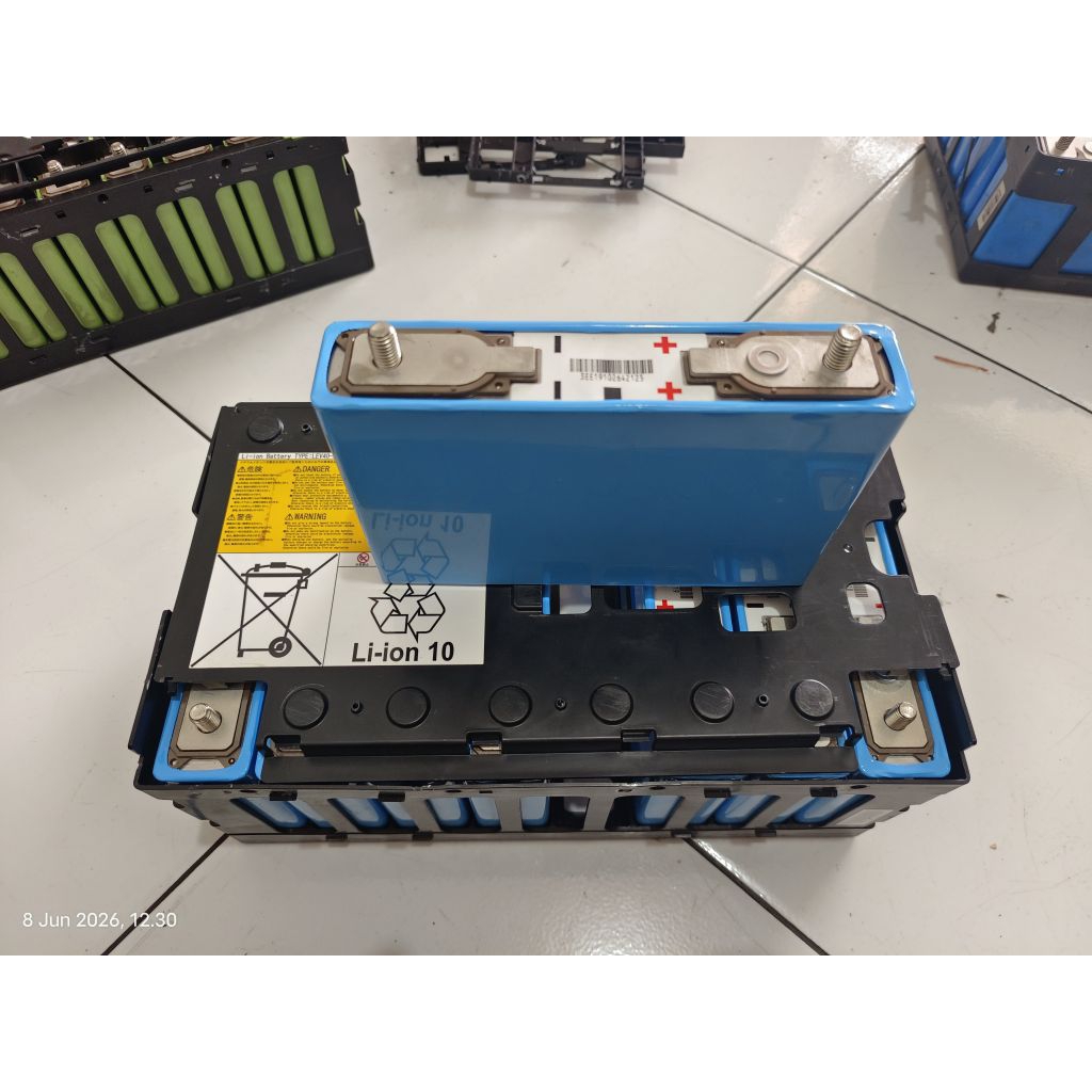 Baterai Li ion 3.7 volt  prismatik 45 Ah High drain
