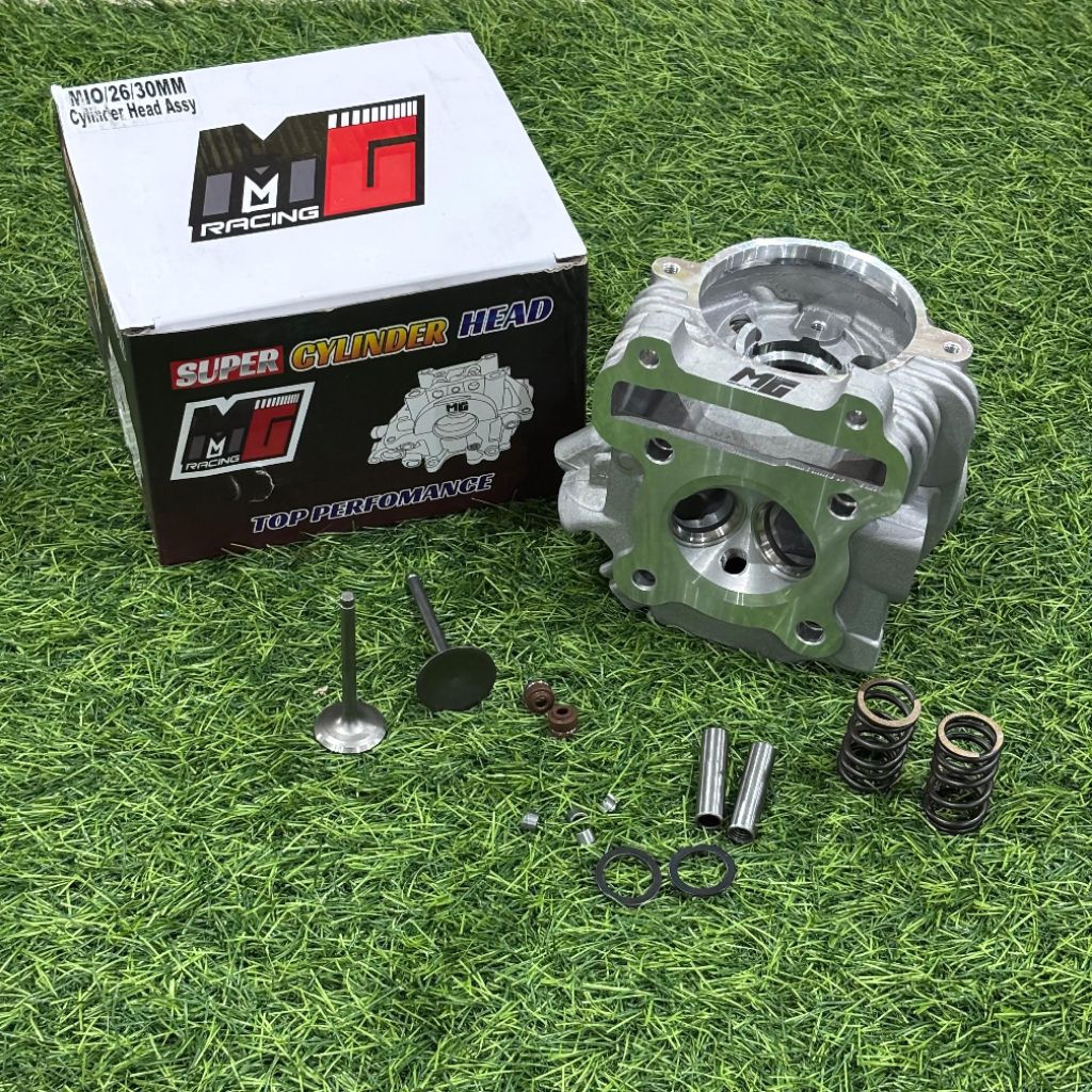 heat Mio 2 klep non porting kop Mio 5TL sporty soul MG racing