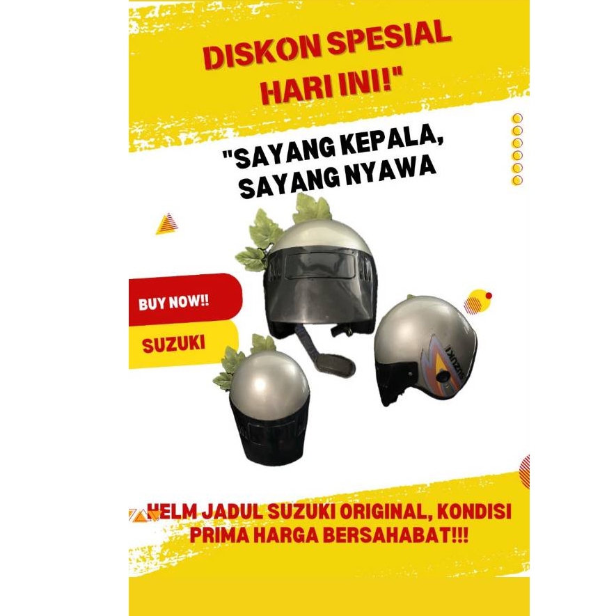 HELM SUZUKI JADUL ORIGINAL