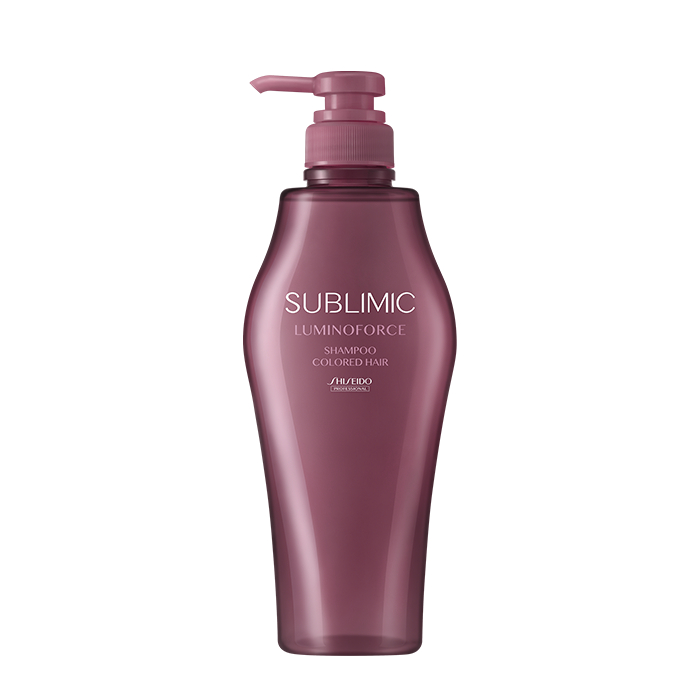 Shampoo Luminoforce SUBLIMIC HairShiseidoColor Shampoo 500ml - shampo rambut warna