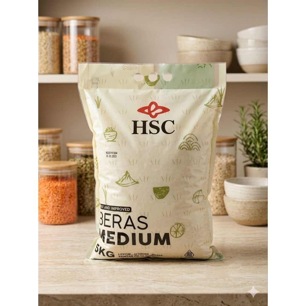 Beras HSC medium 5kg