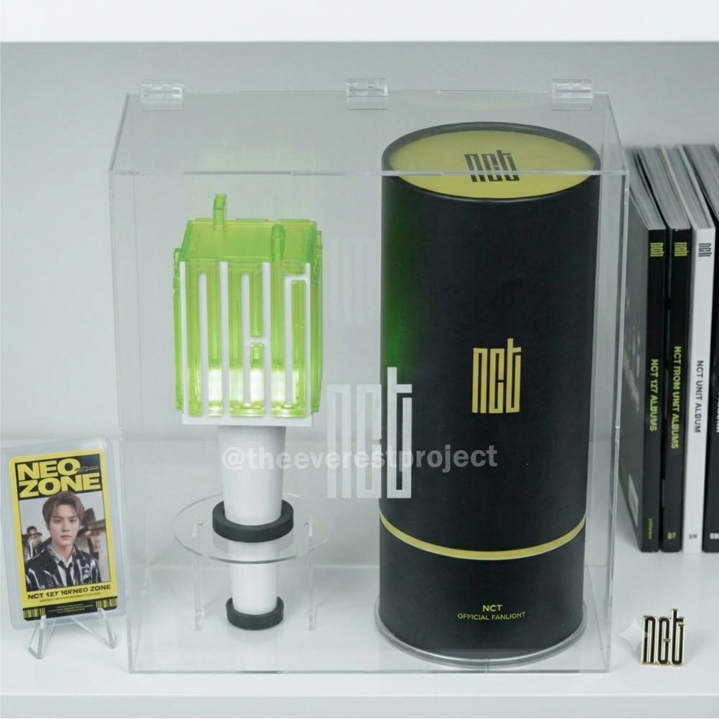 Lightstick NCT x BOX / Lightstick NCT dengan BOX / Box Akrilik Lightstick NCT / Box Lightstick