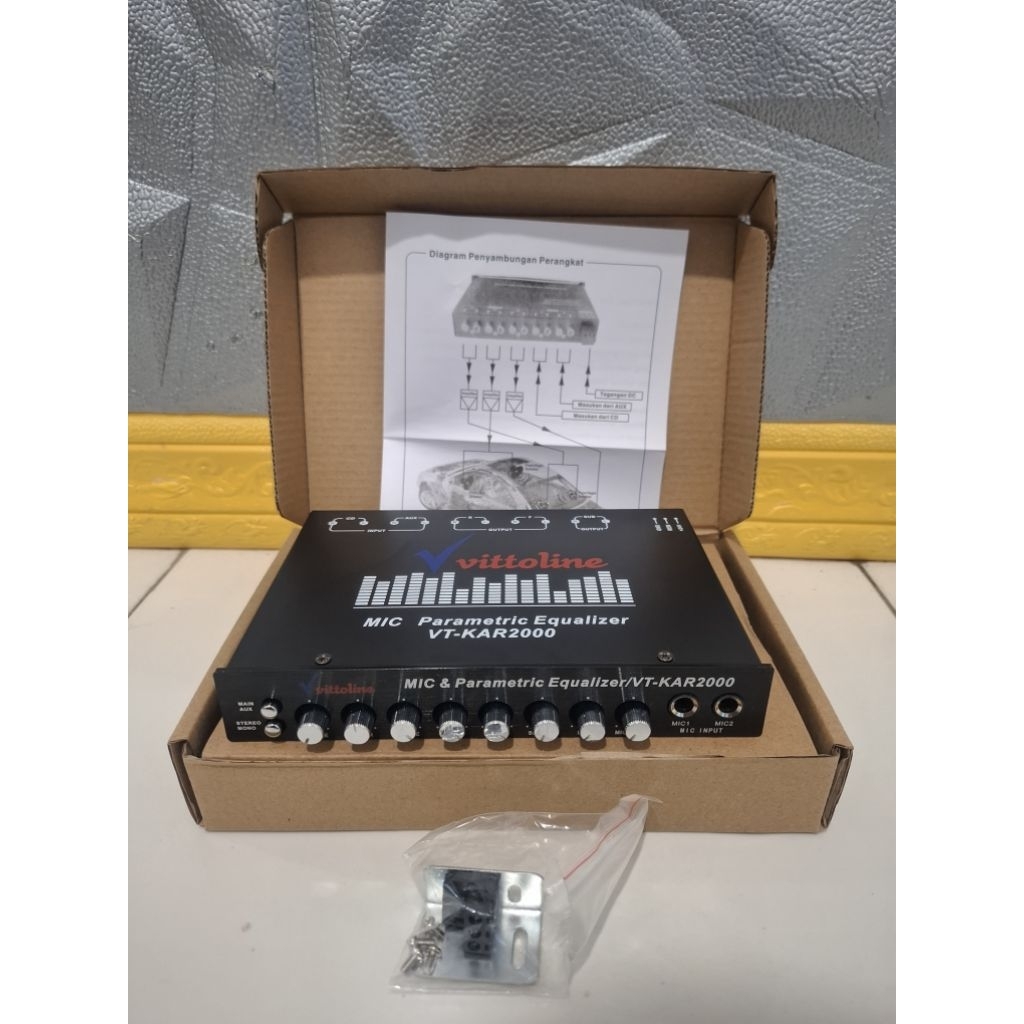Parametrik mobil tone control audio karaoke vittoline
