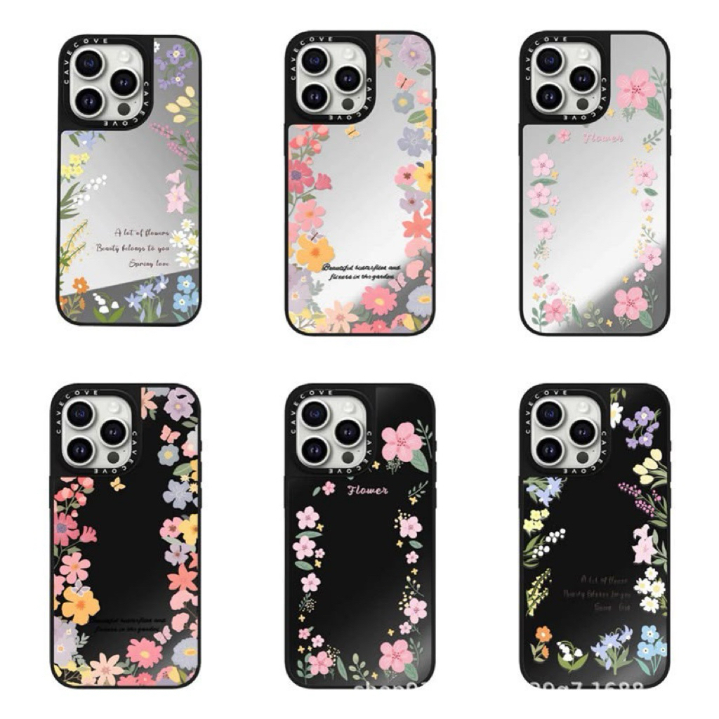 READY New Casetify Case iPhone Floral Garden Aesthetic | Spring Blossom Cherry Blossom & Wildflower 
