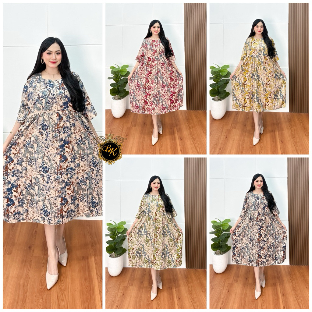 Daster Jumbo Ld 140 | Daster Jumbo Wanita | Daster Cap Ld 130| Daster Menyusui