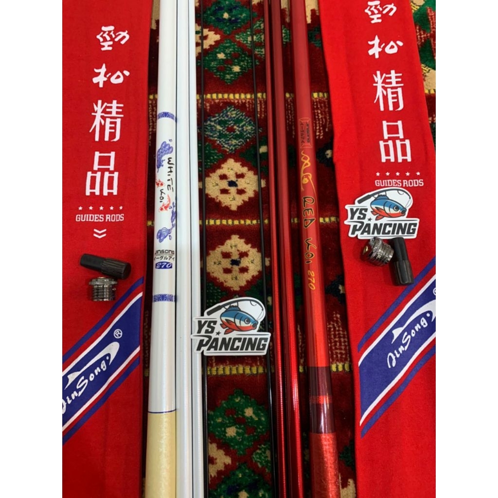 tegek red koi white koi 270