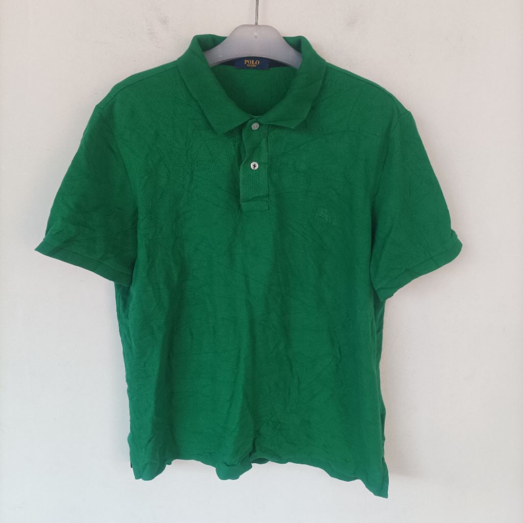 POLO MEISDO ORIGINAL KAOS KRAH PRIA SECOND SIZE L KC010