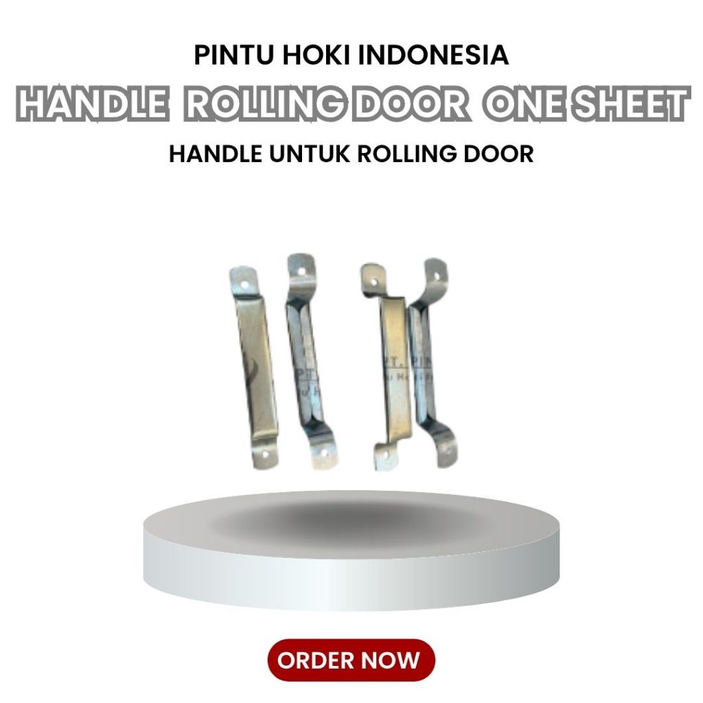 Handle Rolling Door One Sheet | Pegangan pintu Rolling Door Plat Kuat Anti Karat | Gagang Tarik Roll