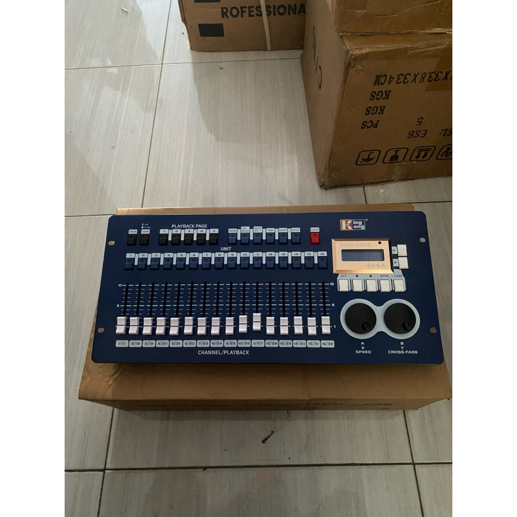MIXER DMX LIGHTING KINGKONG 256A