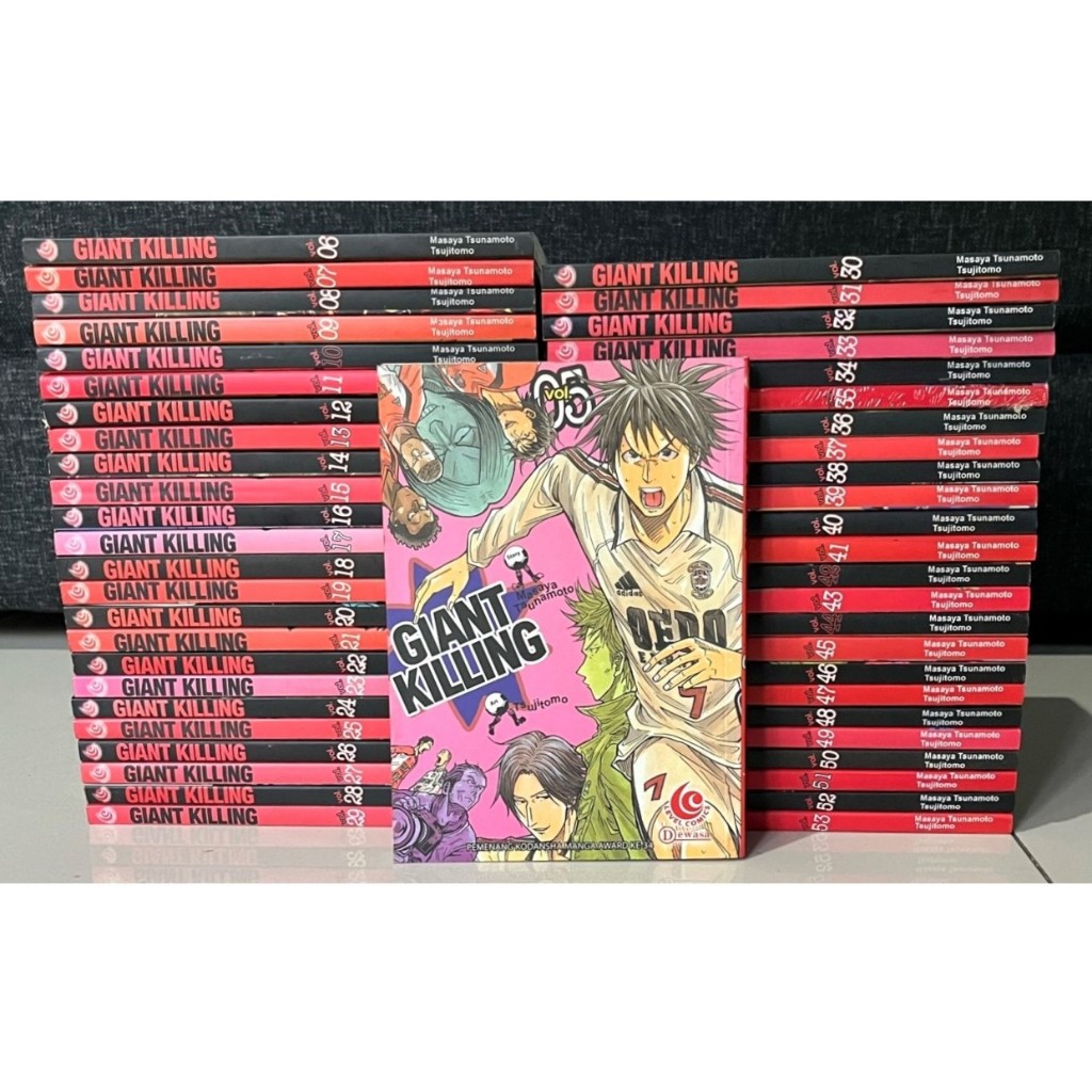 Komik Manga Giant Killing 5-53 Set