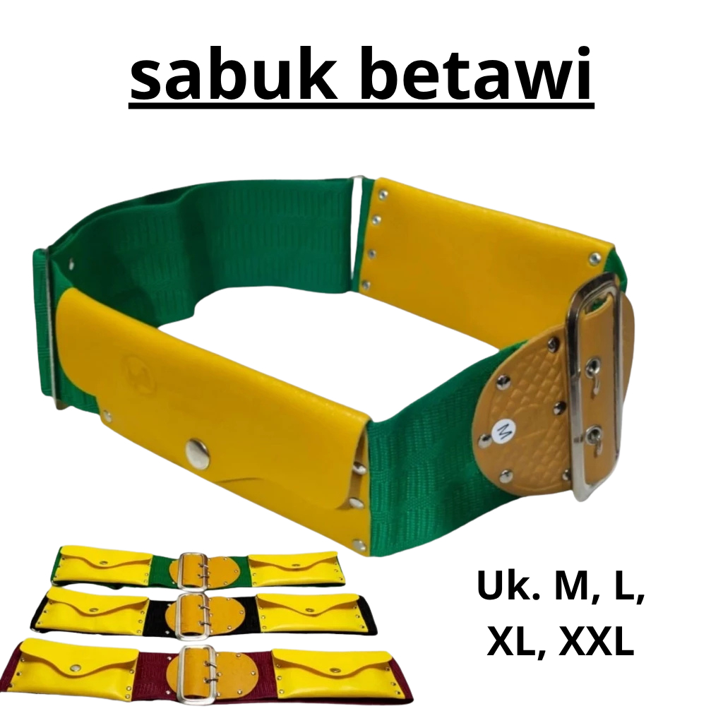 Sabuk haji betawi sabuk silat tanpa jahitan sabuk silat betawi Gesper orang tua