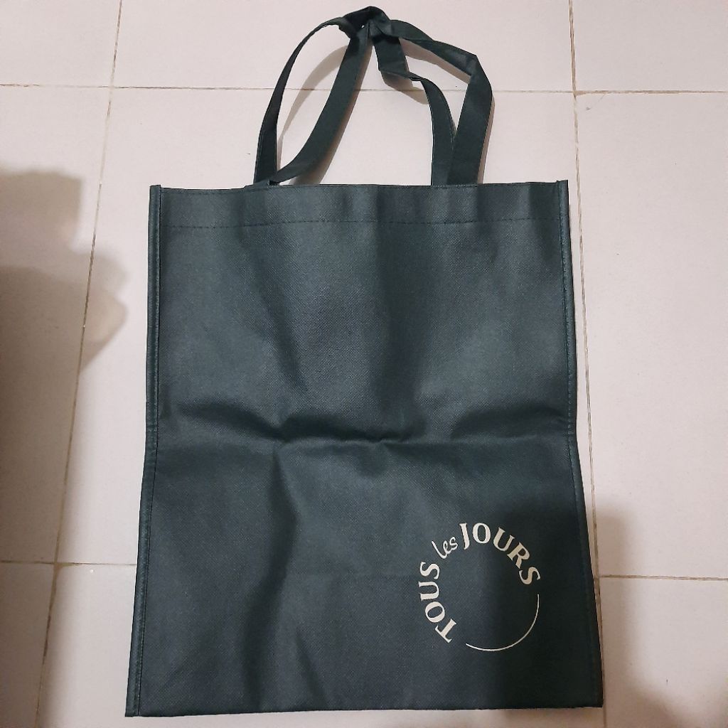 [CEK DESKRIPI] Ori+New Tas Belanja Box Cake Ulang Tahun Tous Les Jours Tote bag